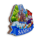 Refrigerator Magnet for Samsun Turkey  1669