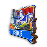 Refrigerator Magnet for Cetinje Montenegro  2424