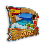 Kühlschrankmagnet für Ibiza Spanien 1411