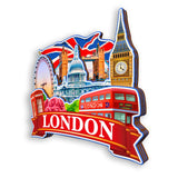 Refrigerator Magnet for London UK  1438