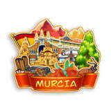 Kühlschrankmagnet für Murcia, Spanien 1560