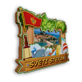 Refrigerator Magnet for Sveti Stefan Montenegro  2422
