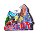 Kühlschrankmagnet für Canon City Colorado USA 276