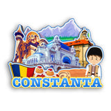 Refrigerator Magnet for Constanta Romania  2323