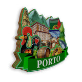 Refrigerator Magnet for Porto Portugal  1937