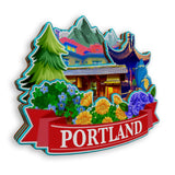 Refrigerator Magnet for Portland Oregon USA  1106