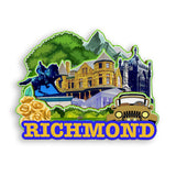 Refrigerator Magnet for Richmond Virginia USA  887