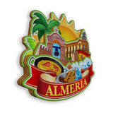 Refrigerator Magnet for Almeria Spain  1382