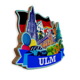 Refrigerator Magnet for Ulm Germany  1245