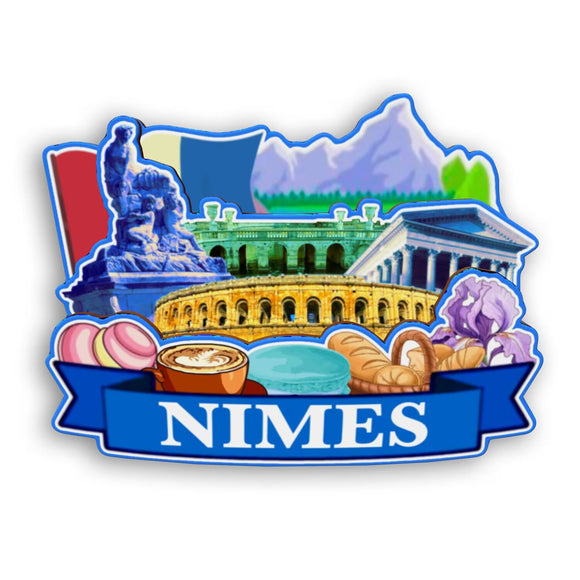 Refrigerator Magnet for Nimes France  2579