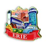 Refrigerator Magnet for Erie Pennsylvania USA  1122