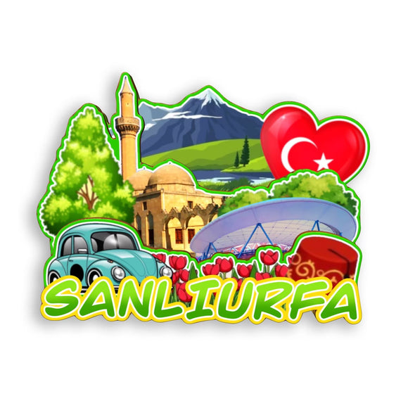 Refrigerator Magnet for Sanliurfa Turkey  1671