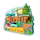 Refrigerator Magnet for Dover Delaware USA  295
