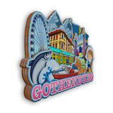 Refrigerator Magnet for Gothenburg Sweden  2162