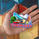 Kühlschrankmagnet für Canon City Colorado USA 276