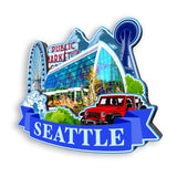 Refrigerator Magnet for Seattle Washington USA  897