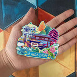 Kühlschrankmagnet für Dazhou, Sichuan, China 575