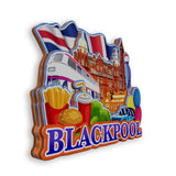 Kühlschrankmagnet für Blackpool UK 1479