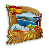Kühlschrankmagnet für Vigo, Spanien 1554