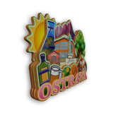 Refrigerator Magnet for Ostrava Czech  2090