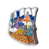 Refrigerator Magnet for Porvoo Finland  2336
