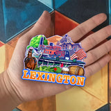 Магнит на холодильник для Лексингтона, Кентукки, США, 956