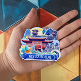 Refrigerator Magnet for Suzhou, Anhui, China  749