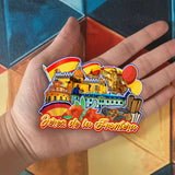Refrigerator Magnet for Jerez de la Frontera Spain  1386