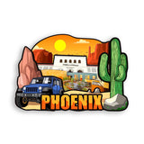 Refrigerator Magnet for Phoenix Arizona USA  300