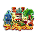 Refrigerator Magnet for St.Augustine Florida USA  194