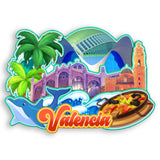 Kühlschrankmagnet für Valencia, Spanien 1577