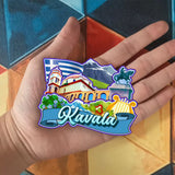 Refrigerator Magnet for Kavala Greece  1735