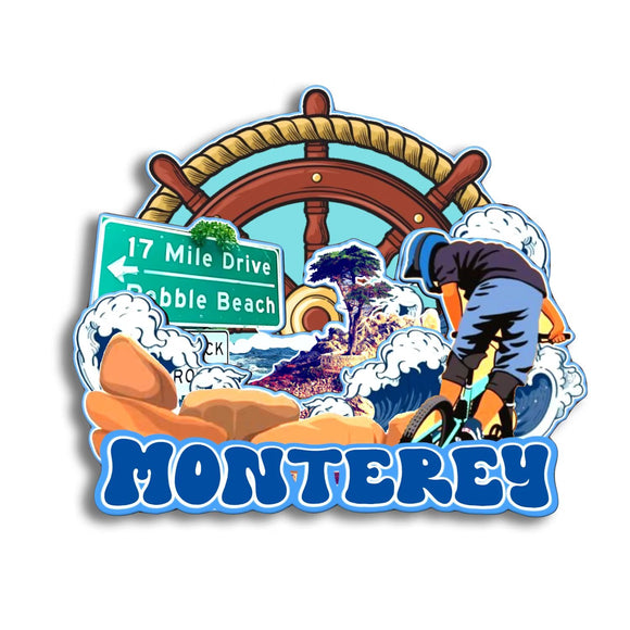 Магнит на холодильник для Монтерея, Калифорния, США 248