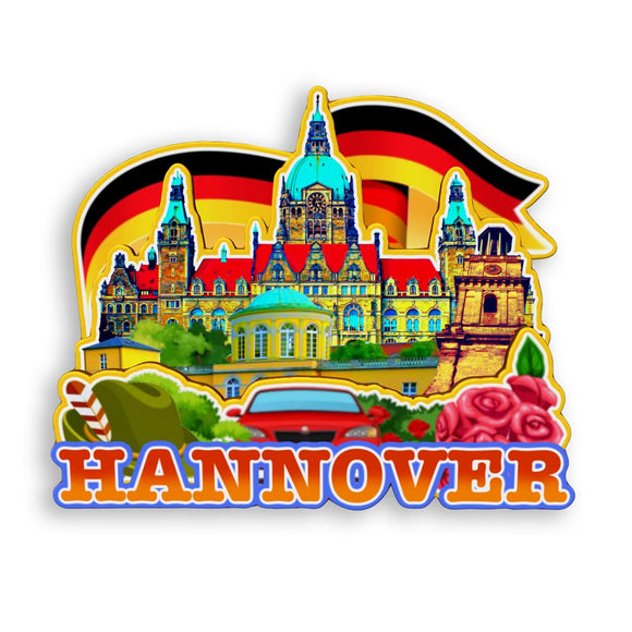 Refrigerator Magnet for Hannover Germany  1187
