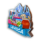 Refrigerator Magnet for Levoca Slovakia  2380