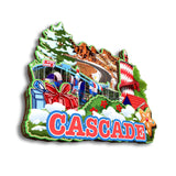 Refrigerator Magnet for Cascade Colorado USA  284