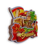 Refrigerator Magnet for Granada Spain  1389