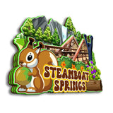 Kühlschrankmagnet für Steamboat Springs Colorado USA 268