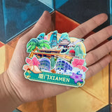 Магнит на холодильник для города Сямынь, провинция Фуцзянь, Китай 553