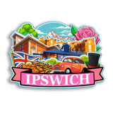 Refrigerator Magnet for Iswich UK  2873