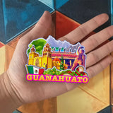 Kühlschrankmagnet für Guanahuato, Mexiko 1844