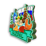 Магнит на холодильник для Суздаля Россия 2544