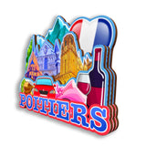 Refrigerator Magnet for Poitiers France  2627