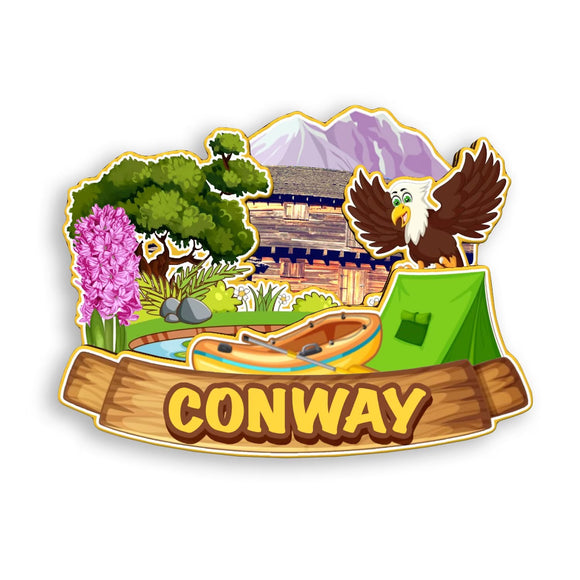 Refrigerator Magnet for Conway Arkansas USA  338