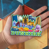 Kühlschrankmagnet für Dünkirchen, Frankreich 2633