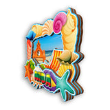 Refrigerator Magnet for Nida Lithuania  2483