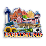 Refrigerator Magnet for Dortmund Germany  1182