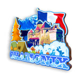 Refrigerator Magnet for Chamonix France  1321