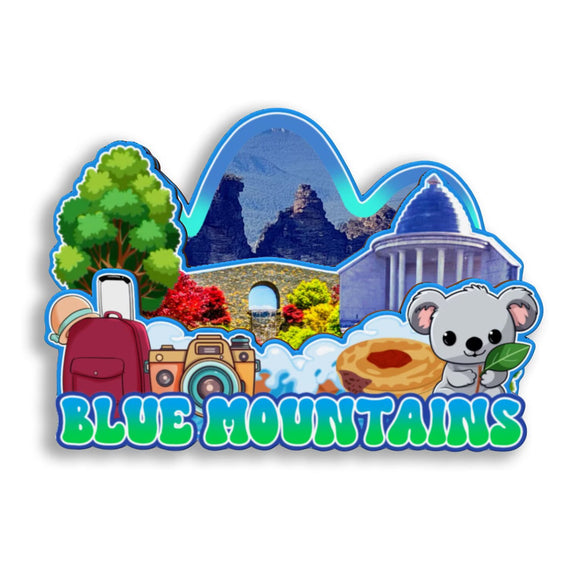 Магнит на холодильник Blue Mountains Australia 2670