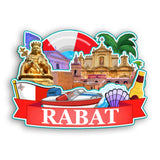 Refrigerator Magnet for Rabat Malta  2308